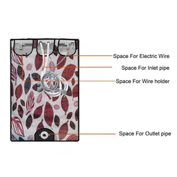 The Furnishing Tree White PVC Washing Machine Cover image 4