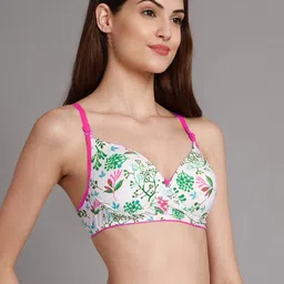 Samvar Pink Cotton Non-Wired Non Padded Minimizer Bra image 3