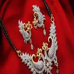 Raza Women Artificial Stones and Beads Mangalsutra Set-picture-25