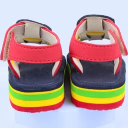 NESKA MODA Unisex Navy Blue Sandals image 5