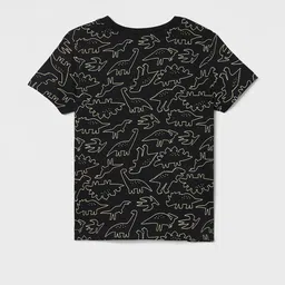 Juniors by Lifestyle Boys Conversational Printed Round Neck Pure Cotton T-shirt-picture-32