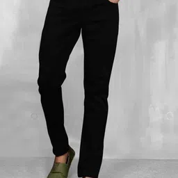 LINARIA Men Classic Slim Fit Mid-Rise Jeans-image-77