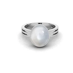RRVGEM Moti Stone Ring 10.50 Ratti South Sea Pearl Stone Silver Plated-picture-29