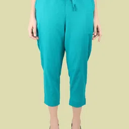 Pittra4ever Women Solid Comfort Trousers-picture-14