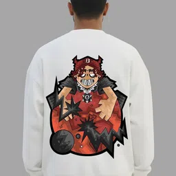 TheBTclub Men Printed Round Neck Long Sleeves Sweatshirt-picture-17