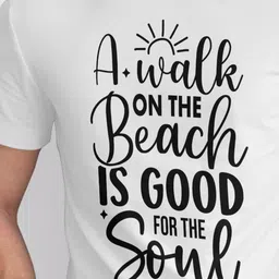 Seekbuylove Men Typography Printed Bio Finish Slim Fit T-shirt image 3