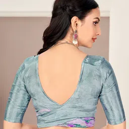 Panzora Poly Crepe Designer Saree image 4