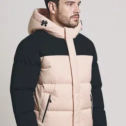 Mast & Harbour Colourblocked Hooded Padded Jacket image 2
