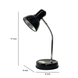 brightdaisy Classy Black Metal Study Lamp image 5