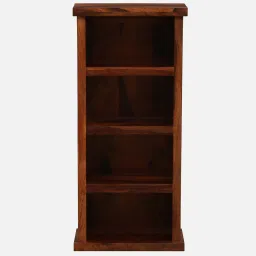 woodsworth from pepperfry Ackley Sheesham Wood Bookshelf In Honey Oak Finish image 4