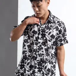 THE BEETEL HOUSE Men Floral Printed Casual Shirt-image-88