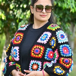 WINDROP SOLUTIONS Women Colourblocked Cardigan image 5