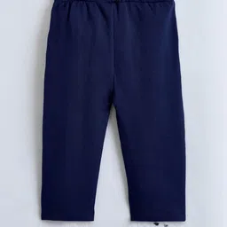 Hopscotch Boys Navy Blue Cotton Blend Printed Clothing Set image 5