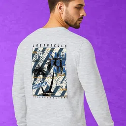 BUYTHATTRENDZ Men Printed Sweatshirt image 3