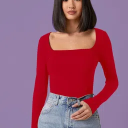 Maheshvi Square Neck Long Sleeves Top-picture-15