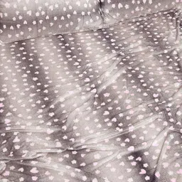 FABINALIV Beige & Brown Abstract Woollen 300 TC Double King Bedsheet Set-2.50mX2.25m image 4