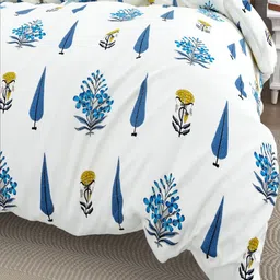 Myntra Elegant Homes Multi 200 GSM Ethnic Motifs Cotton AC Room Double Bed Quilt image 5