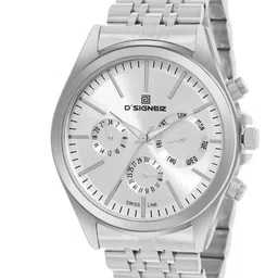 D'SIGNER Men Brass Dial & Bracelet Style Straps Analogue Watch 907SM.2G image 5