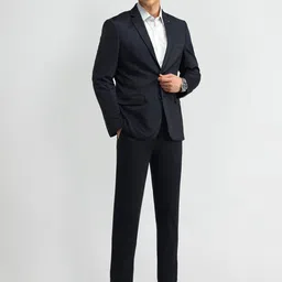 Arrow Men Slim-Fit Single-BreastedBlazer and Trousers Two-Piece Formal Suit image 4