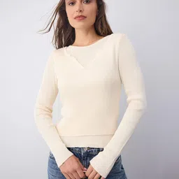 Trendyol Women Ribbed Pullover-picture-38