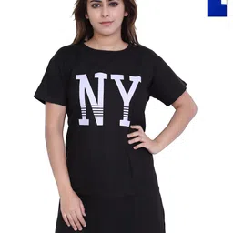 DDASPRATION Women Typography Embellished Printed T-shirt-picture-29
