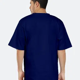 Mad Over Print Men Drop-Shoulder Sleeves Raw Edge T-shirt image 5