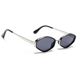 Eyejack Unisex Grey Lens & Silver-Toned Square Sunglasses with-picture-32