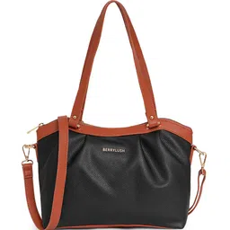 Berrylush Women Solid Structured Shoulder Bag-image-18