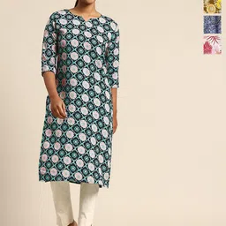 KETAKI FASHION Pack Of 4 Women Printed Straight Kurta-picture-32