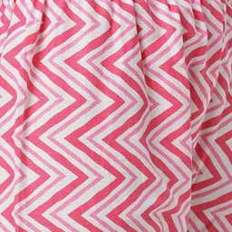 FASHOR Floral Printed Tie-Up Neck Pure Cotton Straight Kurta With Trousers & Dupatta image 2