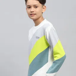 Monte Carlo Boys Cotton Colourblocked Pullover image 4