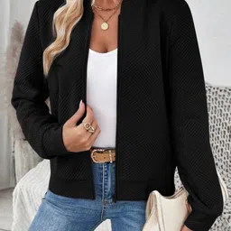 Stylecast X Slyck Women Lightweight Bomber Jacket image 2