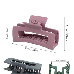 DOCTOR HEALTH SUPER SOFT Women Set of 6 Claw Clip image 3