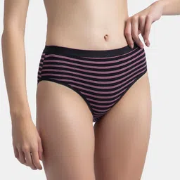 Jockey Women Pack of 3 High Coverage Mid Waist Hipster Briefs-3006-0305-BCNVA-picture-53