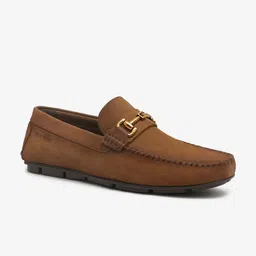 TONI ROSSI Men Colourblocked Leather Loafers-picture-18