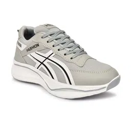 HIDA Men Lace-Ups Mid-Top Running Non-Marking Shoes image 2