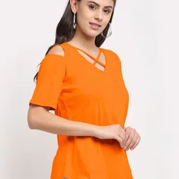 BRINNS Cold-Shoulder Cotton Top image 3