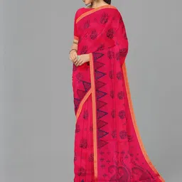 The Chennai Silks Woven Design Saree With Blouse Piece image 5