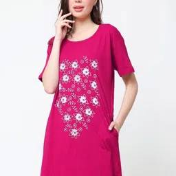 AANVI KURTI Women Floral Printed Pockets 1 T-shirt-picture-21