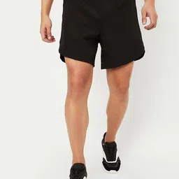 max Men Mid-Rise Regular Fit Above Knee Shorts-image-3