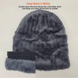 FLEXCYCAP Men Woollen Beanie image 4