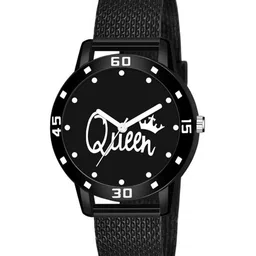 Gopal Shopcart Unisex Printed Dial & Straps Analogue Watch Black Queen Aeviyo Case S-image-71