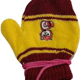 SECRETS BY ZEROKAATA Kids Pack of 10 Wool Assorted Winter Mittens image 4