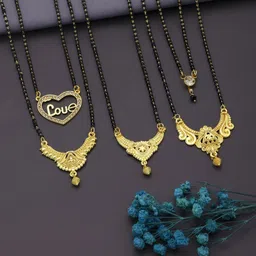 VEMISHTI Gold-Plated Mangalsutra-picture-30