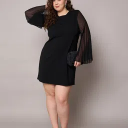 SASSAFRAS Curve Plus Size Shift Dress image 5