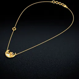 Joyalukkas Women 22KT Aquatic Serenity Necklace Gold-4.81 g-image-59