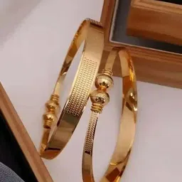 Anouk Gold-Plated Brass American Diamond Bangle-picture-17