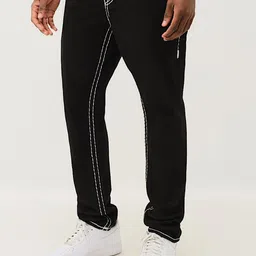 True Religion Men Slim Fit Mid-Rise Slash Knee Jeans image 4