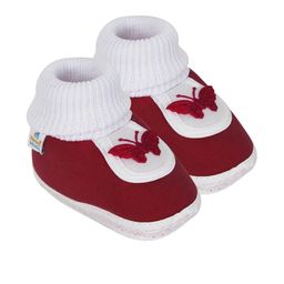NESKA MODA Kids Butterfly Design Cotton Booties-picture-36