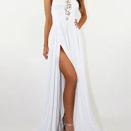 LULU & SKY Women Round Neck Sleeveless Maxi Dress-picture-34